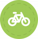 Bicycle routs icon